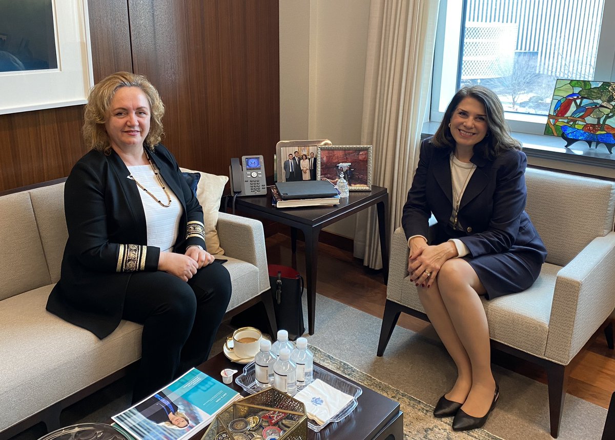 So pleased to meet Ambassador Faber today to again thank Albania for its generous support for U.S. efforts to relocate at-risk Afghans. I saw the Albanian hospitality to newcomers - “besa” - up-close during my recent visit and it was inspiring.
