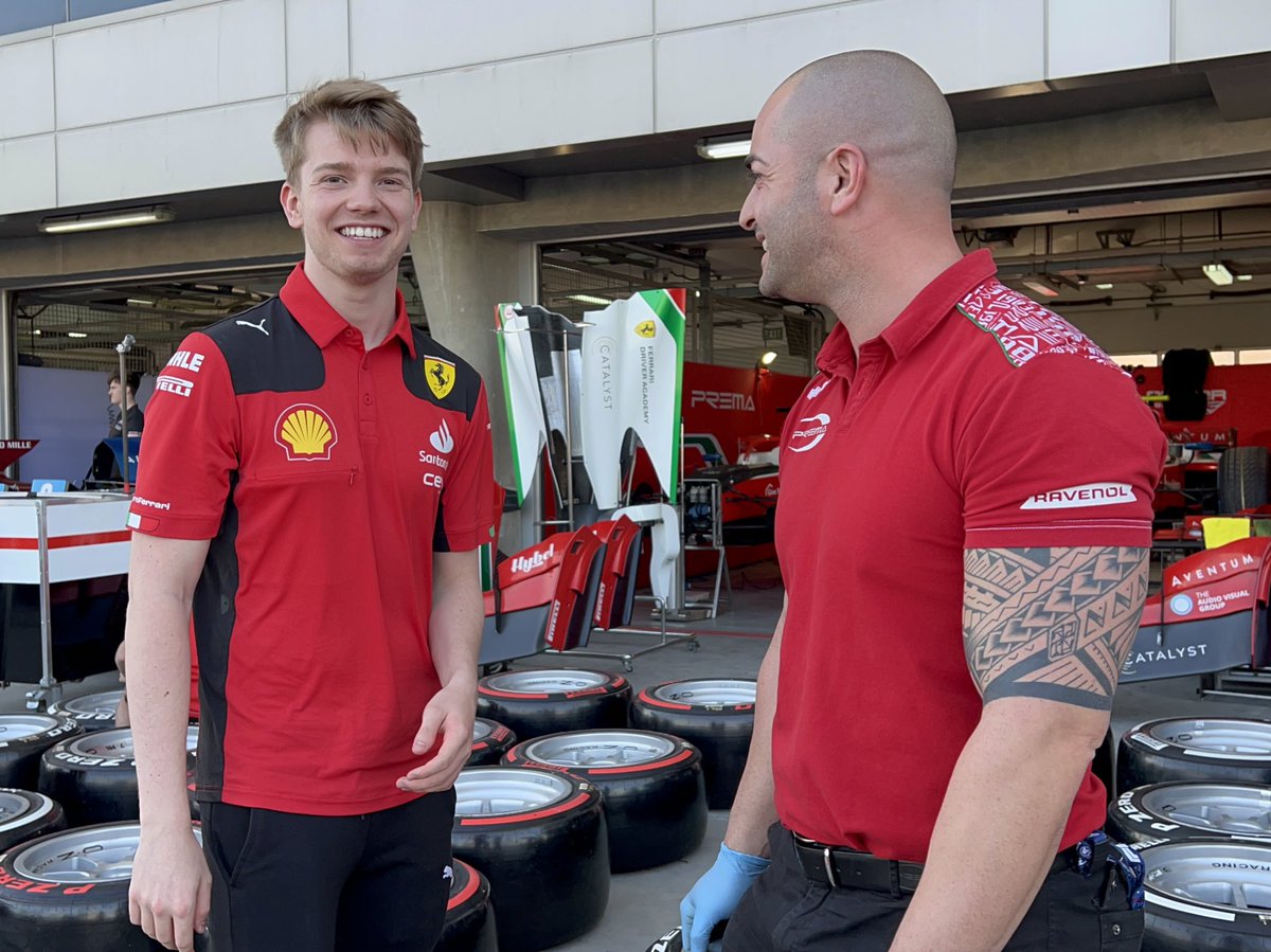 PREMA_Team's tweet photo. Hello @ShwartzmanRob 👋 https://t.co/O5rZv3Ar8F