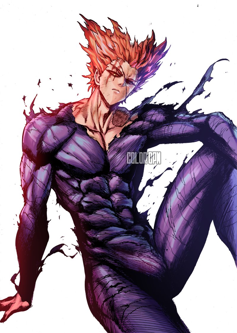 my fanart) first time drawing cosmic garou. : r/OnePunchMan