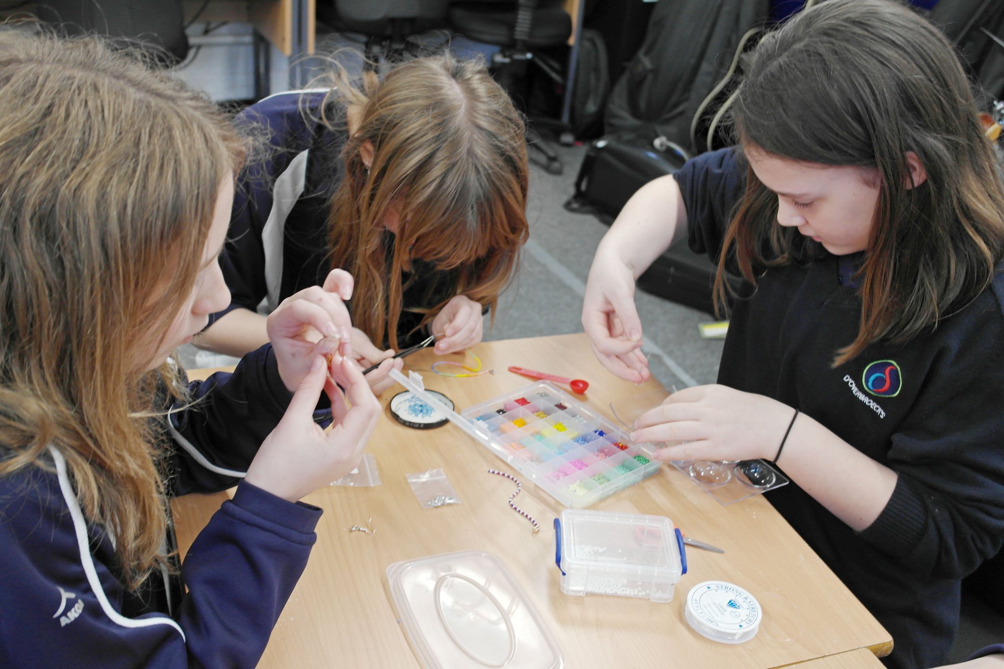 d'Overbroeck's on Twitter "Our Jewellerymaking club at Years 711 is