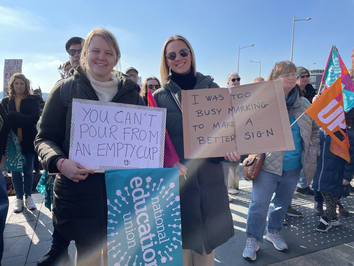 Great banners in Cardiff!