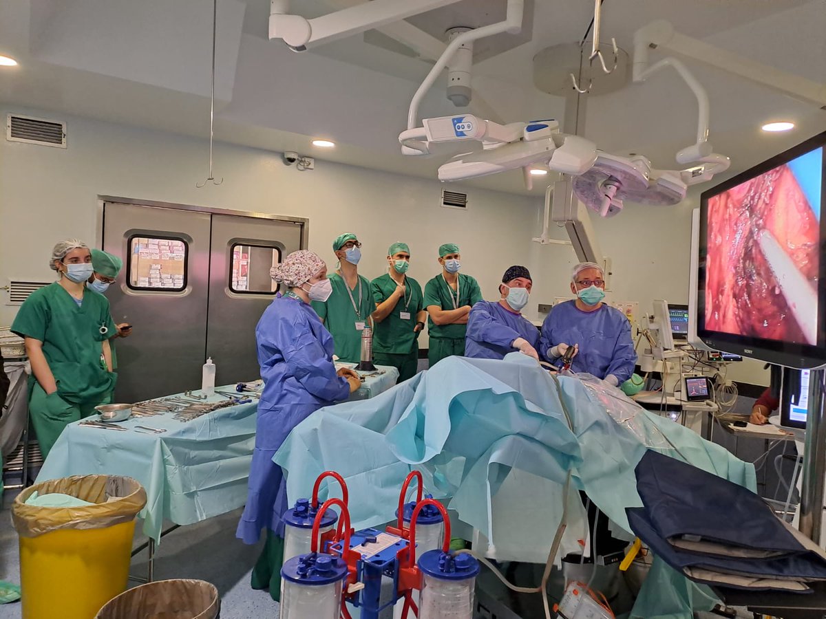 ClinicoUcp's tweet photo. International Workshop of Colorrectal Laparoscopic Surgery
Live surgical sessions 🤓🏥
#rightcolectomy #leftcolectomy
@StephGaBotello @VicentePlaMarti @davidmoro78 @ana_aim92 @LPerezSantiago https://t.co/5rfrPLXJ3U