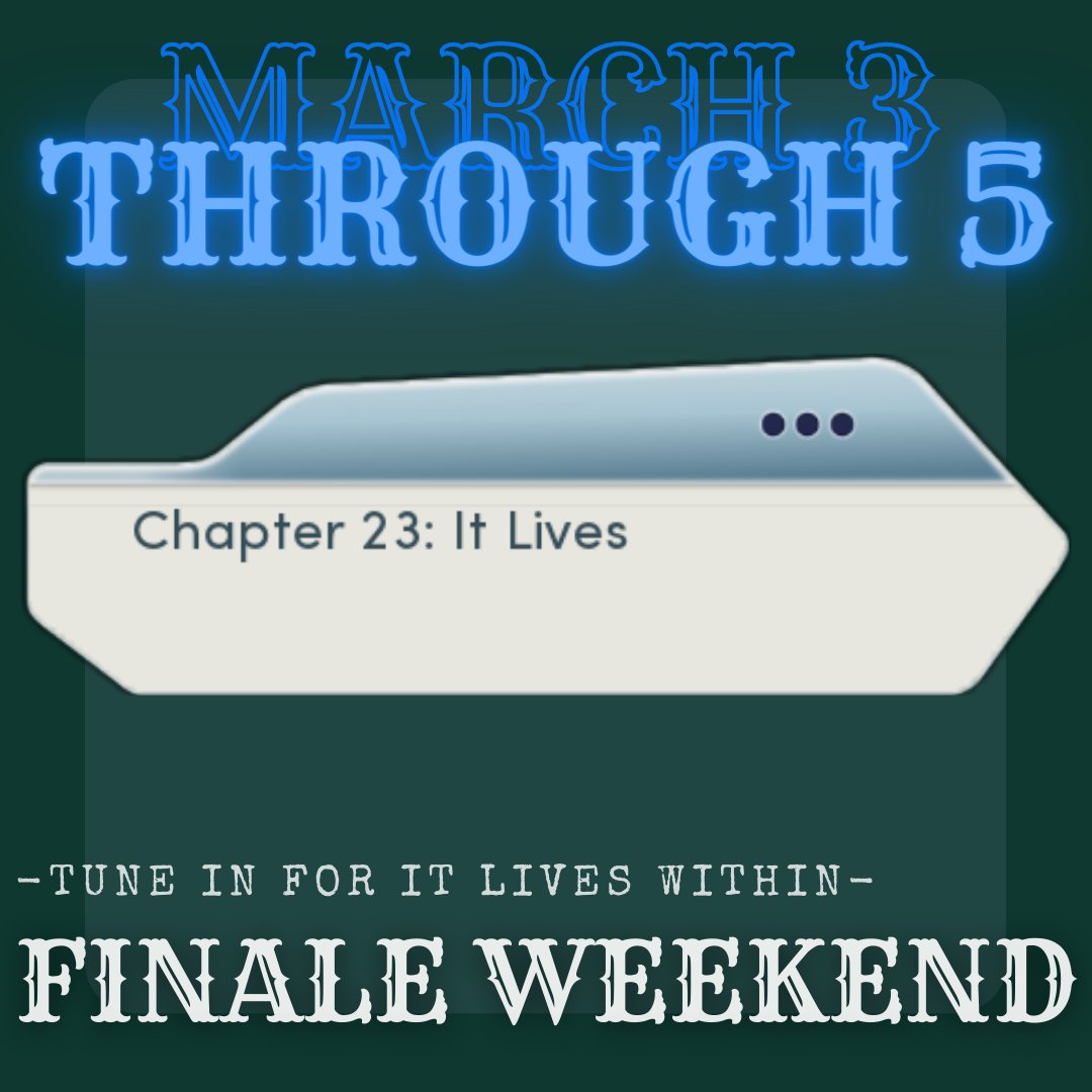 itlivesproject's tweet photo. REMINDER! The three final chapters of #ItLivesWithin will be posted on Friday, Saturday and Sunday respectively. Thank you all for being here with us 💜 #playchoices https://t.co/74GIUXsp3N