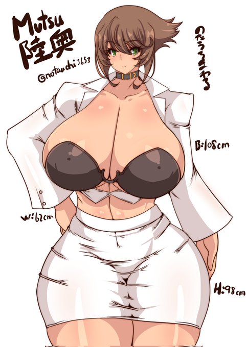 むちむちビッグボディむっちゃん陸奥wip

バリキャリ秘書風キツキツチューブトップブラの術

押さえるとこう…108cm爆乳がボルンッ!とこぼれ出てしまう感じ
#陸奥
#感これ 