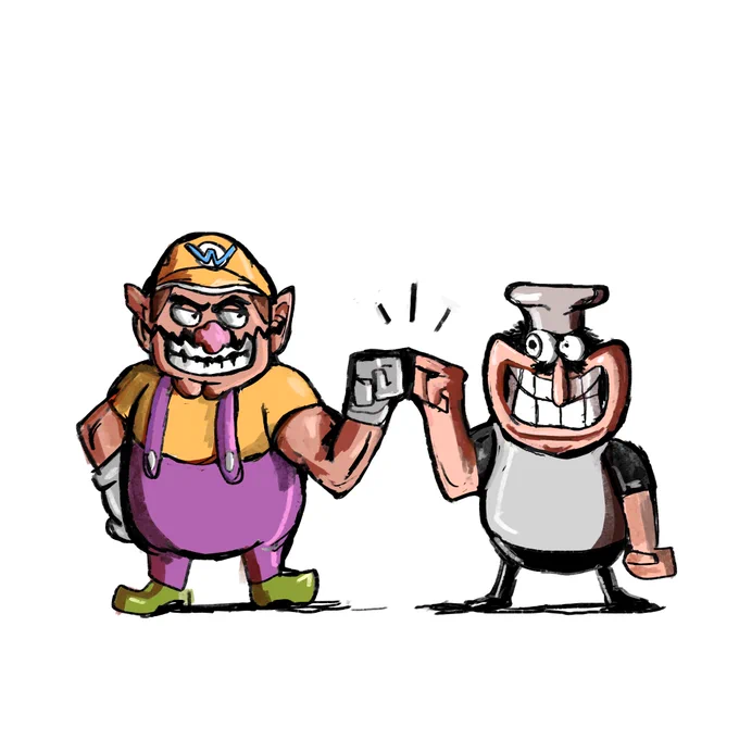 they have the same energy #pizzatower 