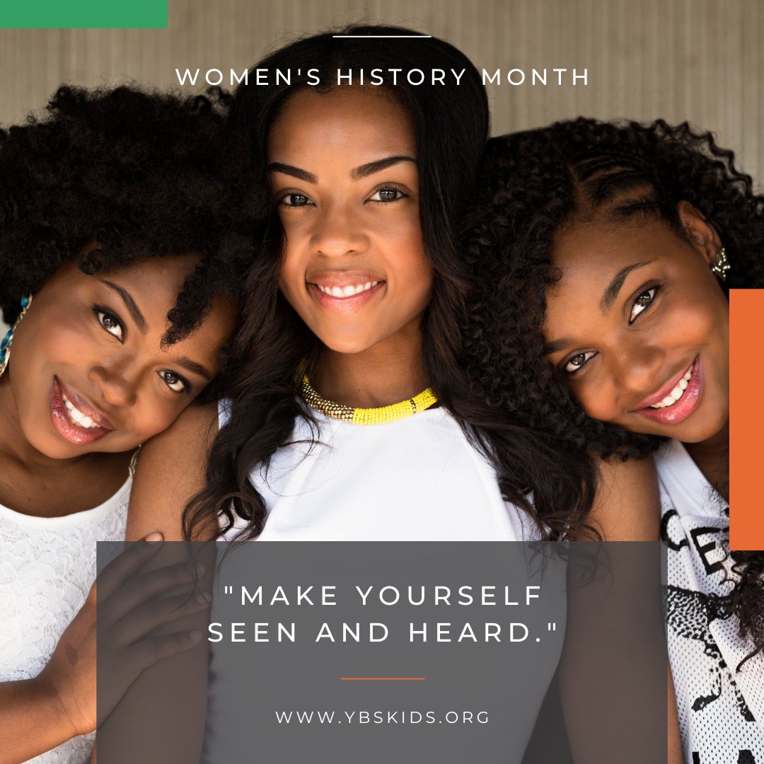 Women’s History Month is a celebration of women’s contributions to history, culture and society. #happywomenhistorymonth

#womenhistorymonth #1stdayofmarch #HappyMarch #womenmakinghistory #YBSKids #empowerwomen #empoweryoungpeople #younggirlstowomen