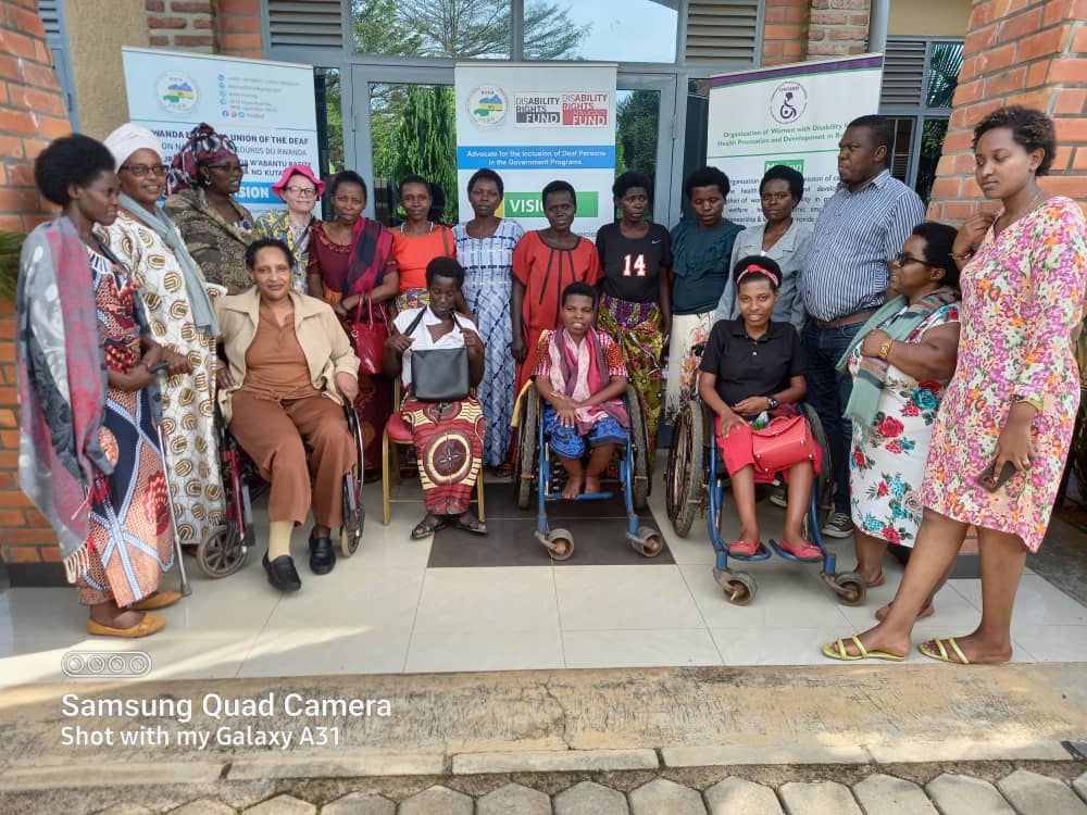 WDisabilities's tweet photo. Happening today: OWDHD in Partnership with Rwanda National Union of the Deaf(RNUD) under financial support of @DisabRightsFund has organized training on #UNCRPD for women and girls with disabilities from @BugeseraDistr https://t.co/UVDR42ewyZ
