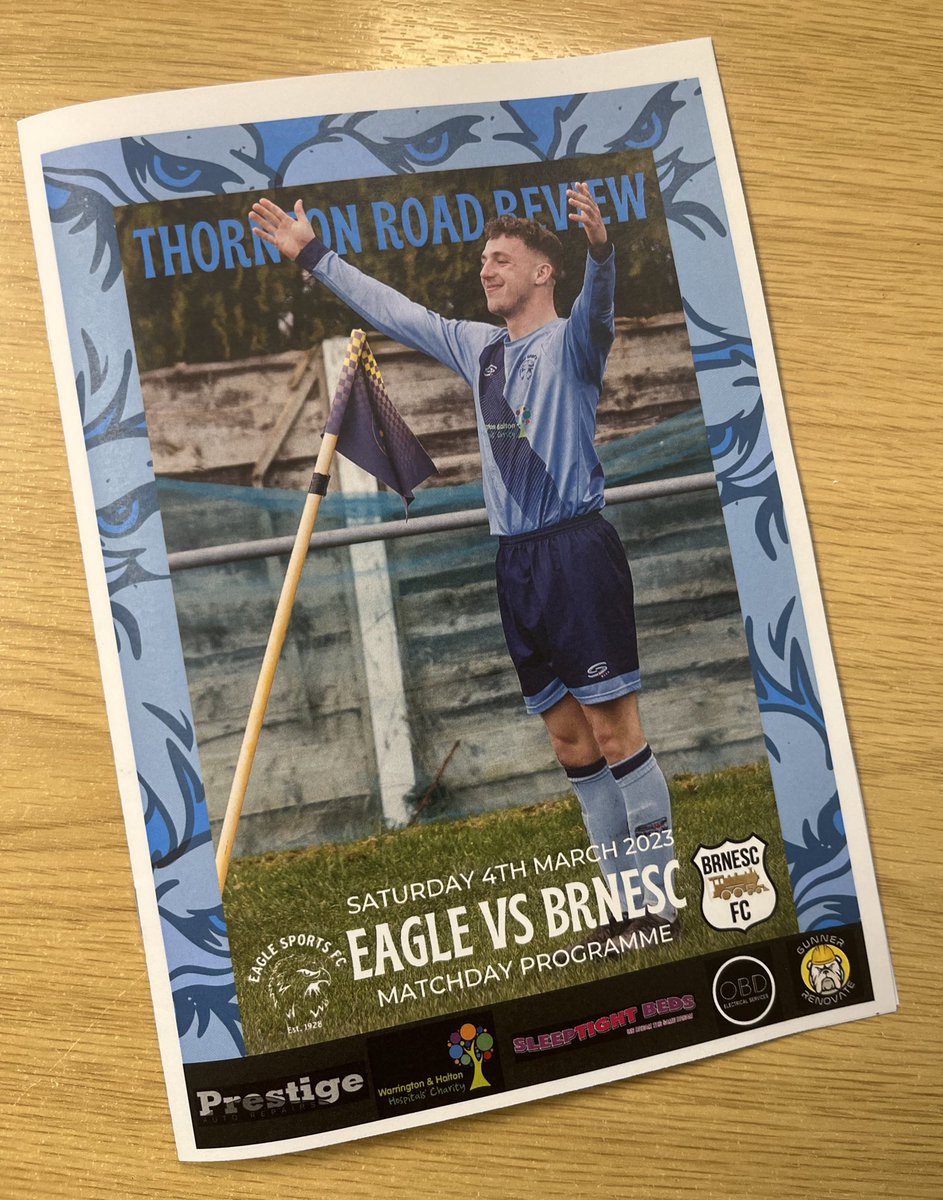 Grab your copy of our special edition Matchday Programme - Thornton Road Review - ahead of kick off on Saturday. 

Available from Kath’s Cafe and around the ground.

#Upthegulls 🦅