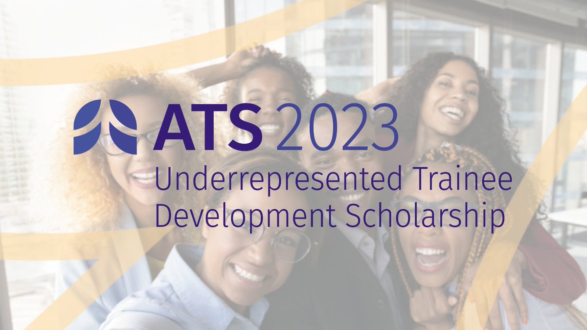 ATSMedEd's tweet photo. #FeatureFriday #ATSMedEd #NewsFlash
Deadline for the Underrepresented Trainee Development Scholarship (formerly MTDS) March 6!    https://t.co/566JKH4cI4 https://t.co/yssm6erF8E