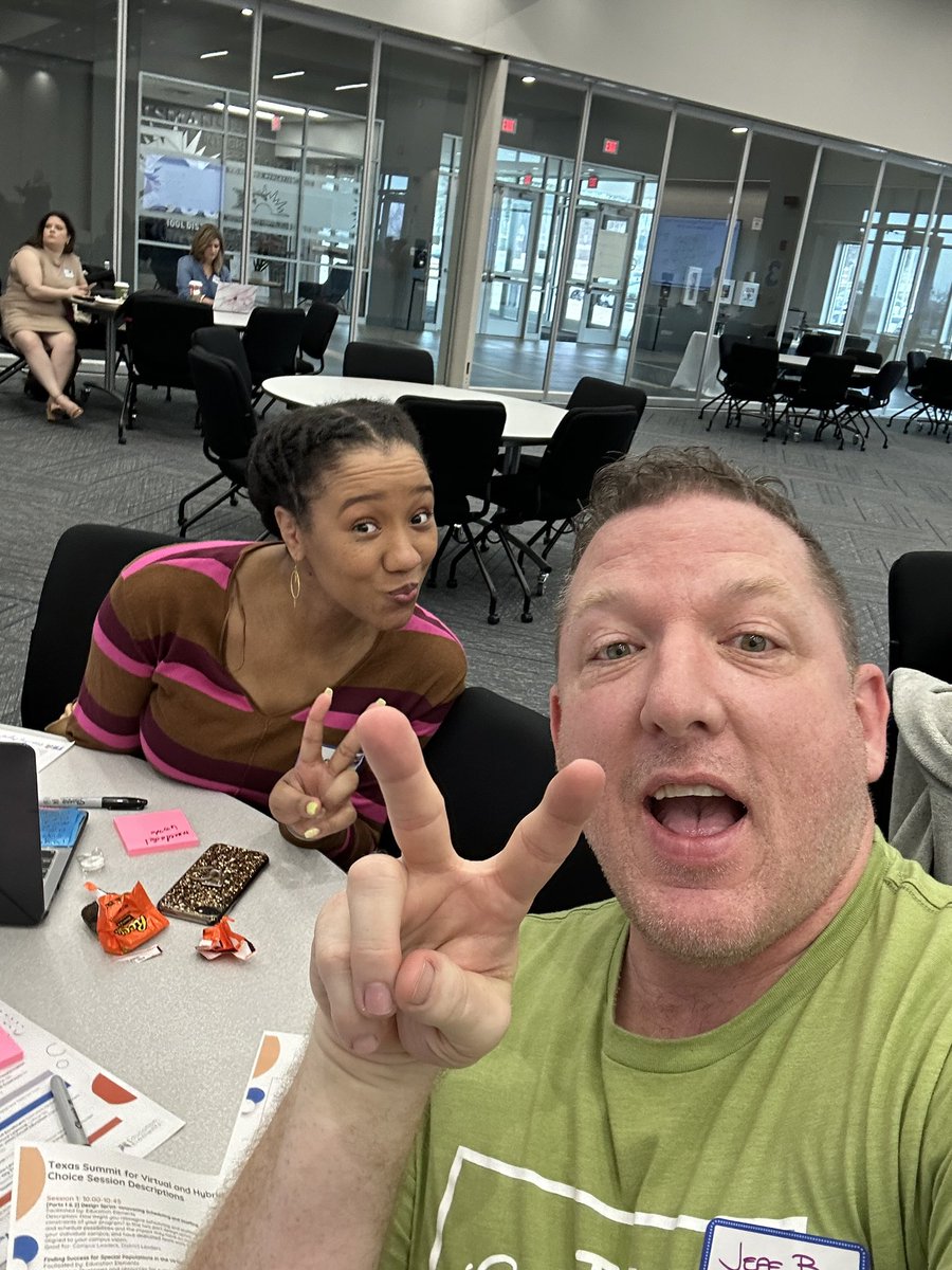 Enjoying all the learning happening with <a href="/edelements/">Education Elements</a> at the Texas Summit for Virtual and Hybrid Learning !