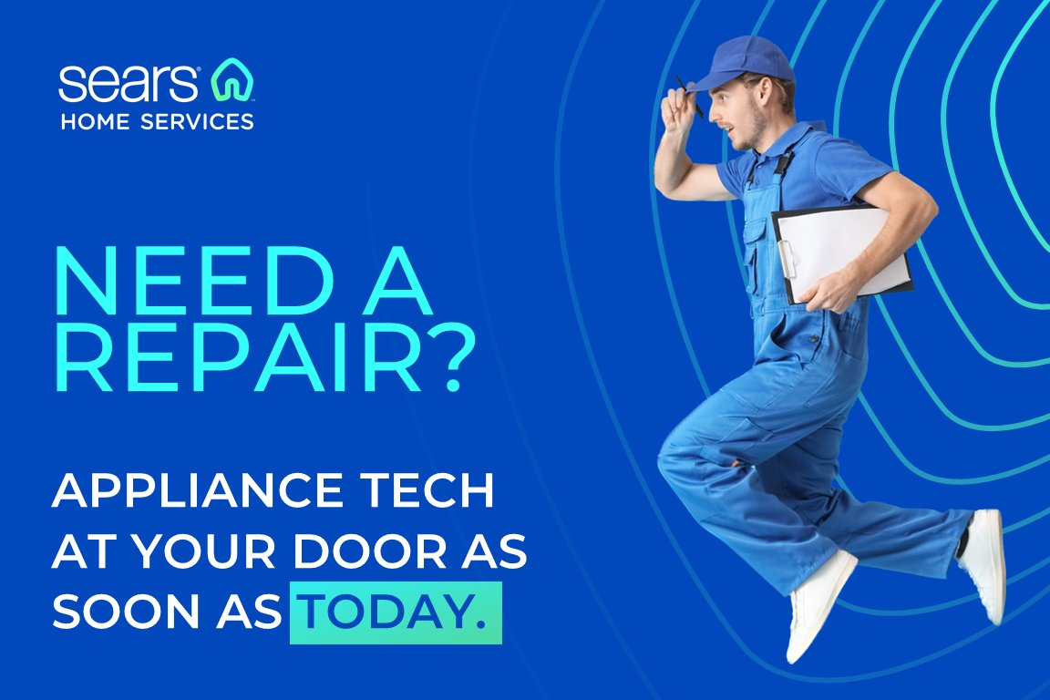 Sears Home Services tweet media