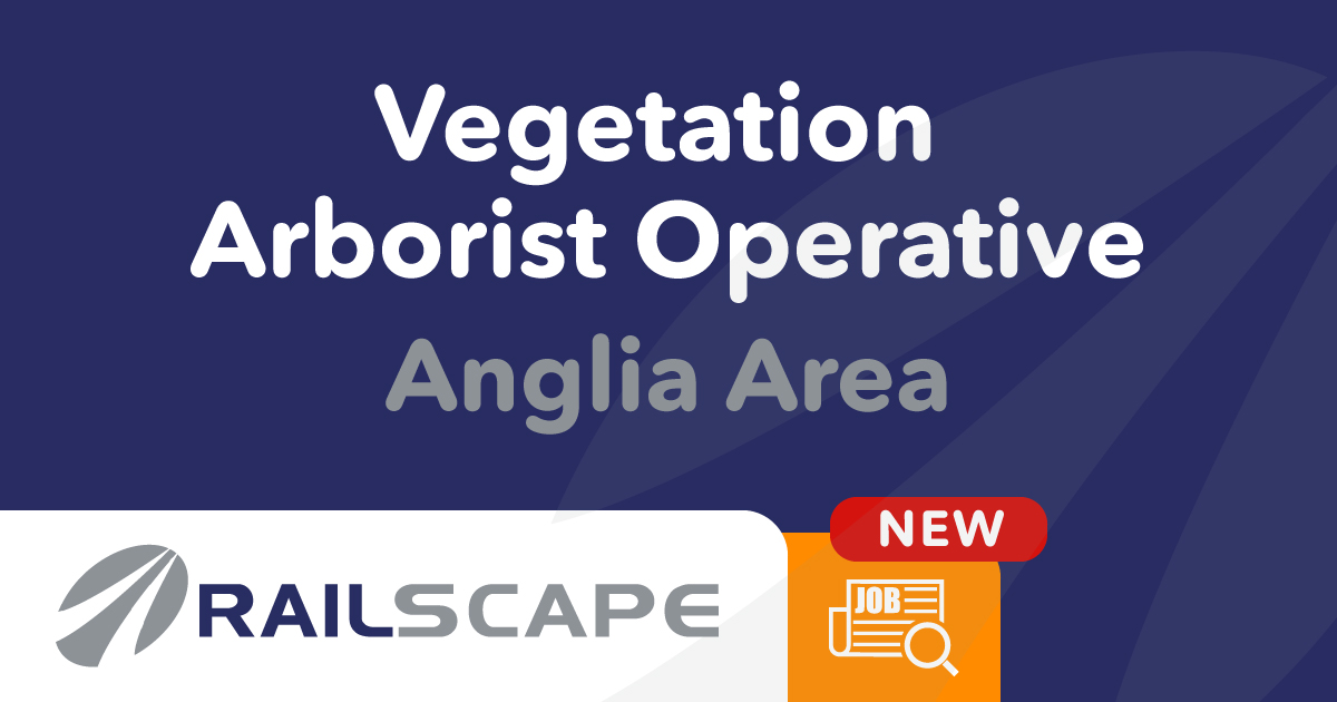 Railscape Ltd are looking for a skilled Vegetation Arborist Operative to work as part of a team for railway contracts in the Anglia area. 

Read more here: bit.ly/3kHOqgg

#JobVacancies #NewJob #AngliaJobs #Arborist #VegetationOperative