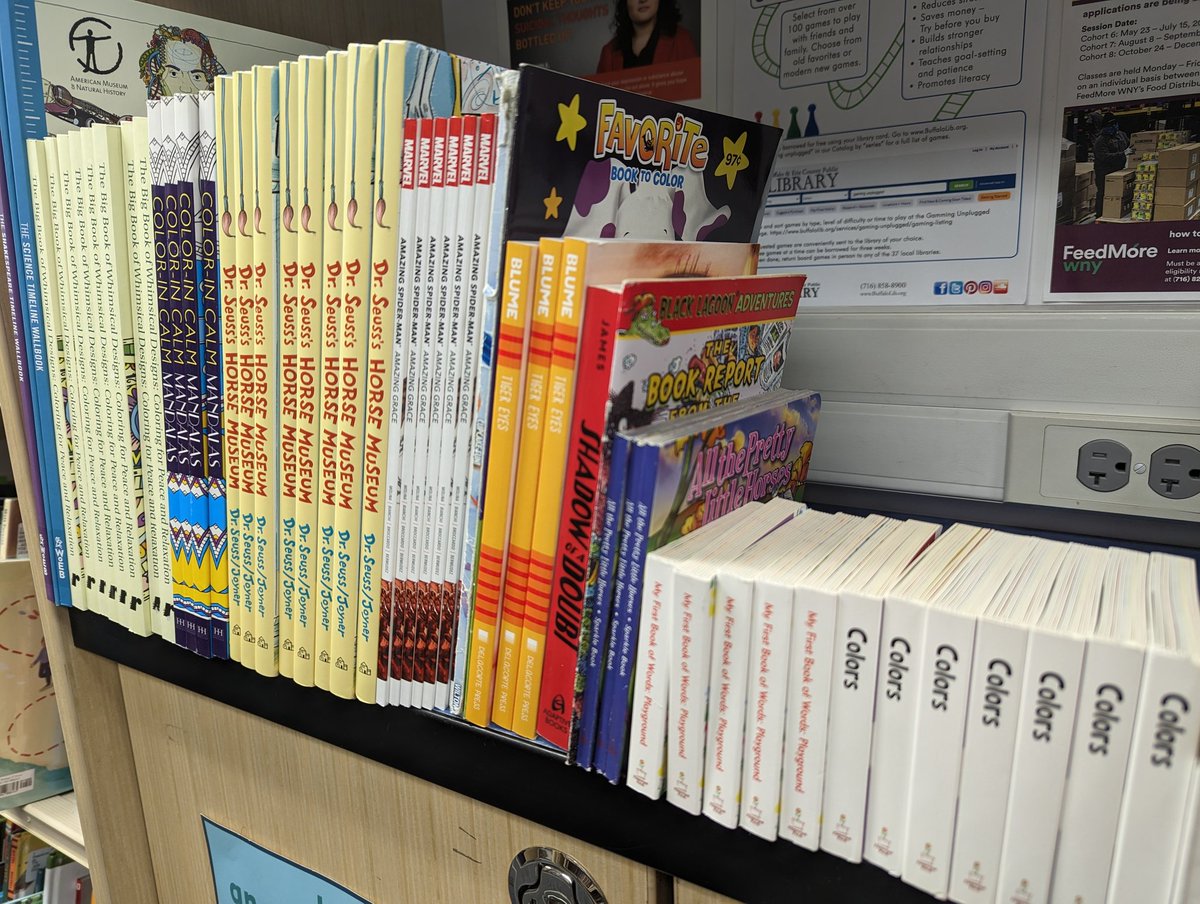 Happy #ReadAcrossAmericaWeek! To celebrate, all kids that visit the Bookmobile during the month of March will receive a free book that they can keep!

#Bookmobile #MobileLibrary #LibraryOnWheels #BuffaloNY #Buffalove #WNY #LibrariesOfTwitter #ReadAcrossAmerica