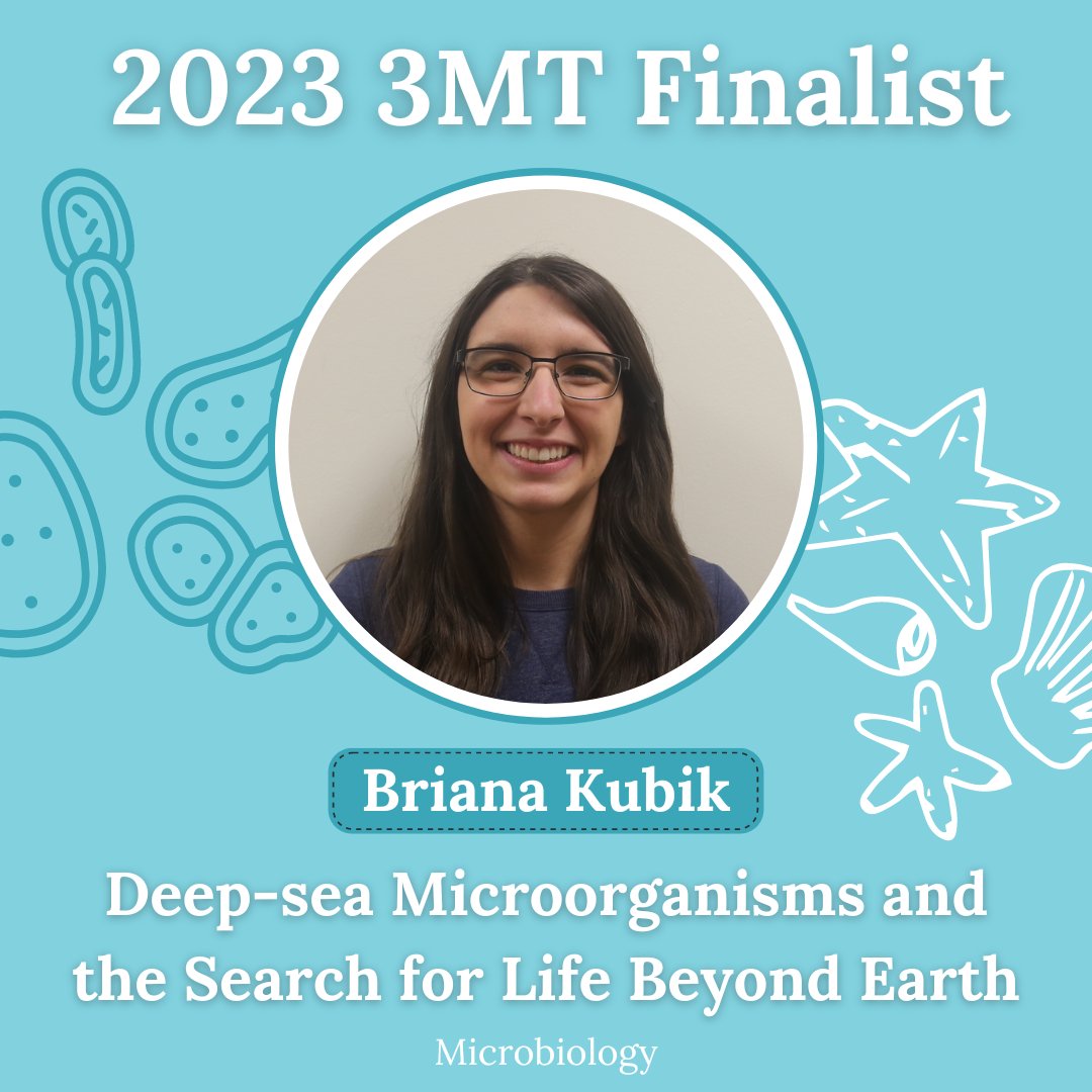 Tomorrow is the Three Minute Thesis Final! Come to the Old Chapel 2-3:30pm to watch the competition! <a href="/bckubik12/">Briana Kubik</a> from the <a href="/UMassMicrobio/">UMassMicrobiology</a> in <a href="/CNS_UMass/">College of Natural Sciences at UMass Amherst</a> is in the running for the $1,000 first prize! The #UMassAmherst3MT is presented by <a href="/umassOPD/">UMass Amherst Office of Professional Development</a>.