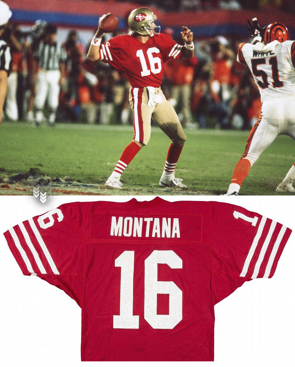 Buy joe montana jersey sales