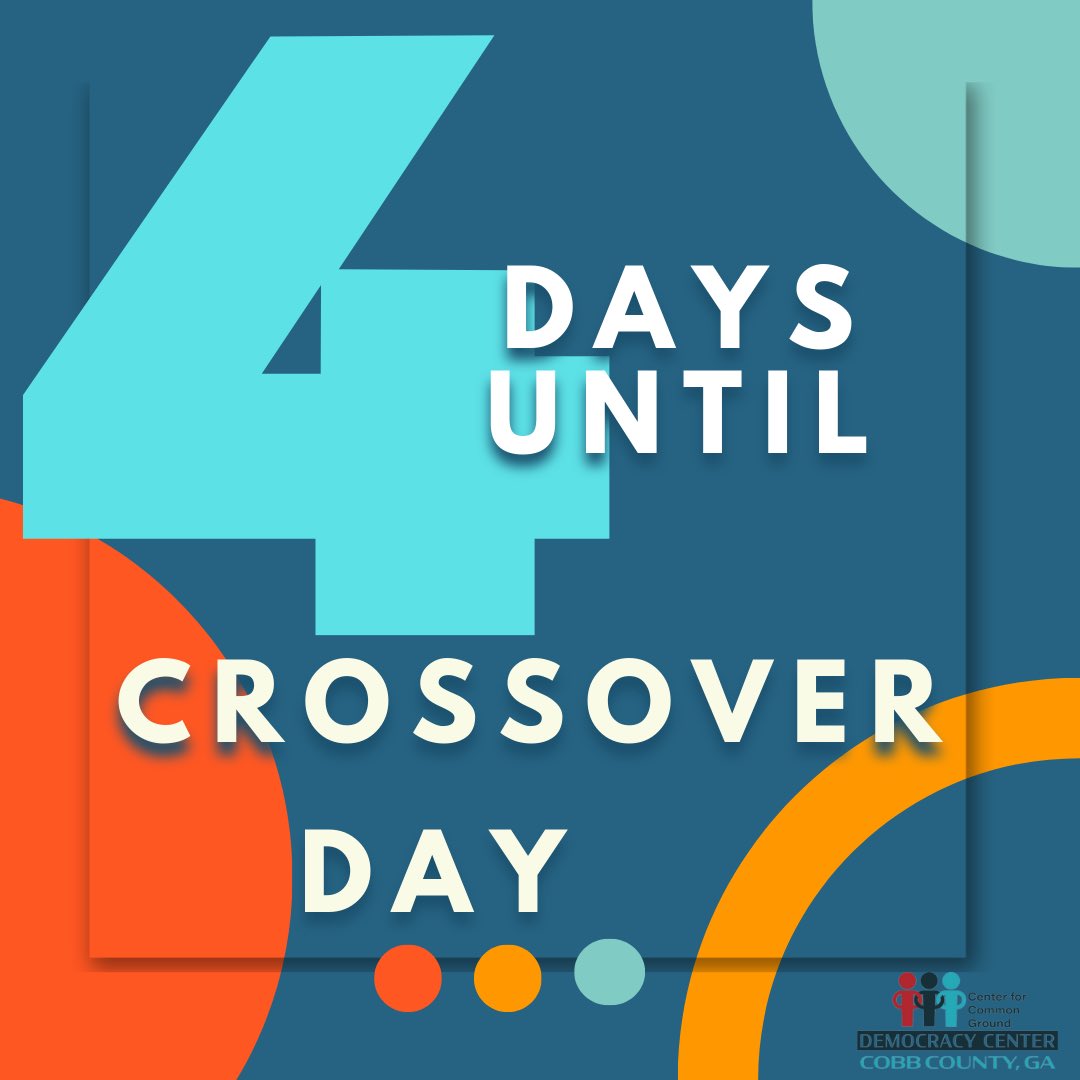 cobbdemocracy's tweet image. Crossover Day is Monday, March 6… Just around the corner! 👀
