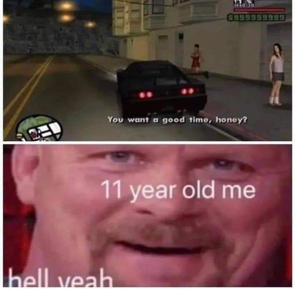 Otherside_93's tweet photo. Tak było, przyznajcie się.
#memy #GTA #segz #gaming https://t.co/xraSOdsBKA