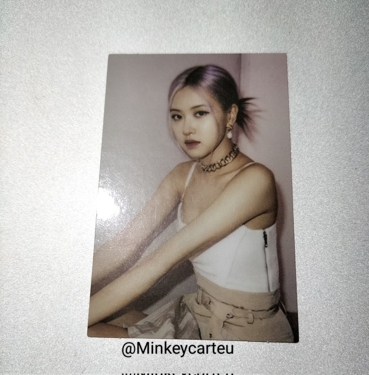 MinkeyCarteu's tweet photo. ꒰ wts lfb ph ꒱
🛒 Blackpink the album rose photocard

 300php
Vid condi on next thread
ꔛ onhand
ꔛ in mint condi
ꔛ payo / 3d
𓏳 Sco~Gcash
𓏳Q.C MM PH🇵🇭
#Minkeysells https://t.co/DPXOrciYe3