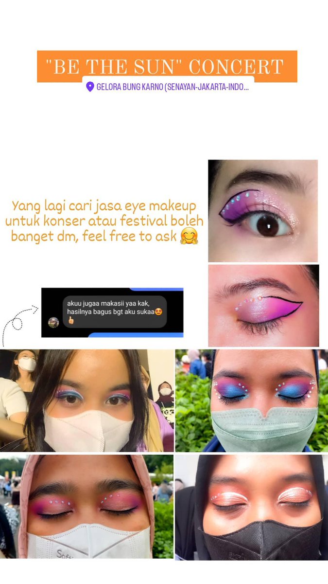 grizziest's tweet photo. Jasa Eye Makeup
📌 NCT Dream, BlackPink, Treasure
 
Haloo !
Aku buka jasa eye makeup / full face makeup untuk konser NCT Dream tgl  5 Maret nanti ya.
Tanya tanya dulu aja yuk 🤗
#NCTDREAM_THEDREAMSHOW2_in_JAKARTA https://t.co/iOnwH0nAzh