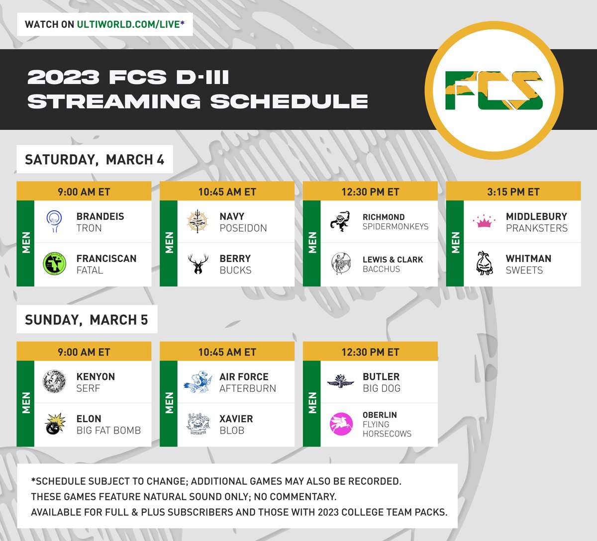 Ultiworld tweet media