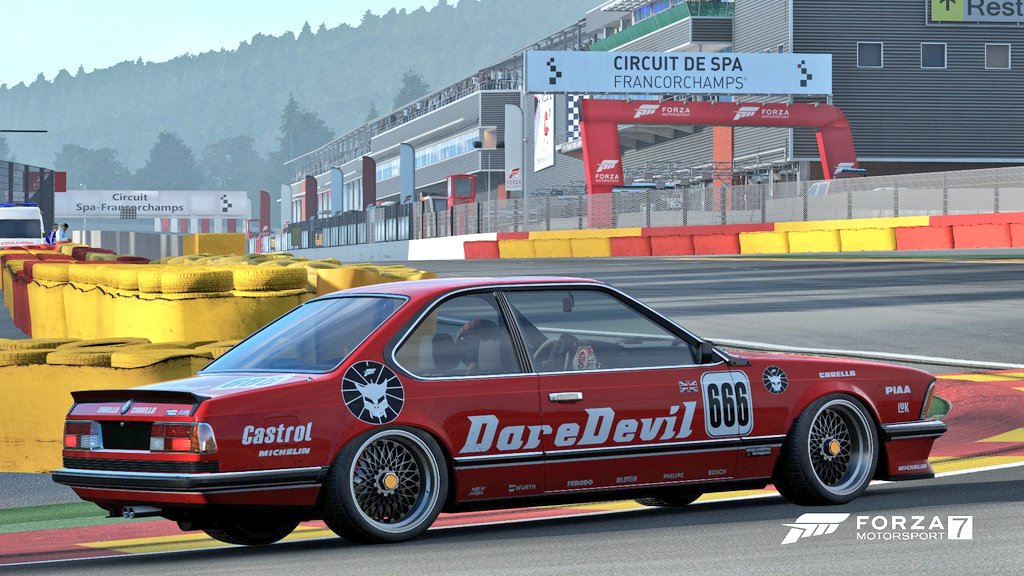 DDM Westie (@ddm_westie) on Twitter photo The <a href="/DareDevil_Team/">DareDevil Motorsports</a>'s entry to the <a href="/SunshineLeague/">Sunshine League</a> Spa race coming up in the next few weeks.
Inspired by the iconic orange Jagermeister paint on BMWs of the same era.
To be piloted by:
🇬🇧 DDM Jam
🇬🇧 DDM Driv3
🇺🇸 DDM Assassin The <a href="/DareDevil_Team/">DareDevil Motorsports</a>'s entry to the <a href="/SunshineLeague/">Sunshine League</a> Spa race coming up in the next few weeks.
Inspired by the iconic orange Jagermeister paint on BMWs of the same era.
To be piloted by:
🇬🇧 DDM Jam
🇬🇧 DDM Driv3
🇺🇸 DDM Assassin