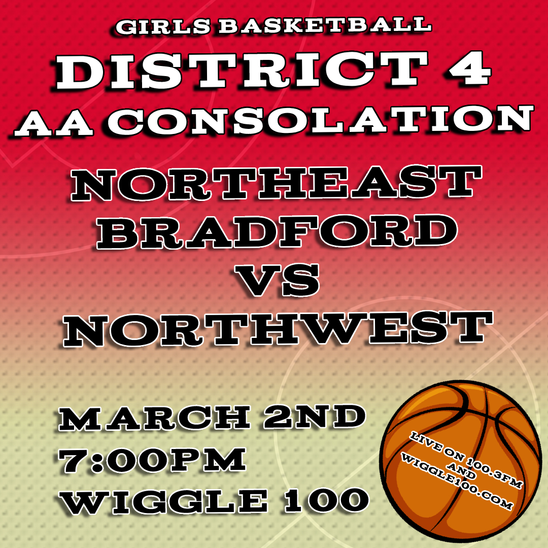 Wiggle100Radio's tweet photo. Our week of D4 basketball coverage continues tonight as Shane will be broadcasting the NEB Panthers as they take on Northwest in Girls Basketball in Sullivan County🏀 Listen to the game live at 7:00pm on 100.3FM or https://t.co/kWLv8wgDxu #piaad4playoffs #piaagirlsbasketball https://t.co/Hxs7lSv1r7