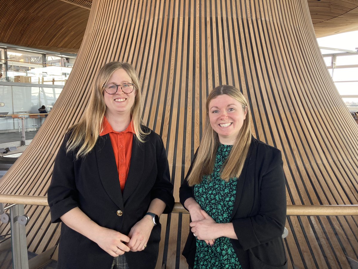 CLASS_Cymru's tweet photo. For good measure, here’s @HBayfield and @LenaDSmith after speaking to the committee. Always good to take the opportunity to visit the Senedd! https://t.co/CEogWPpSxE