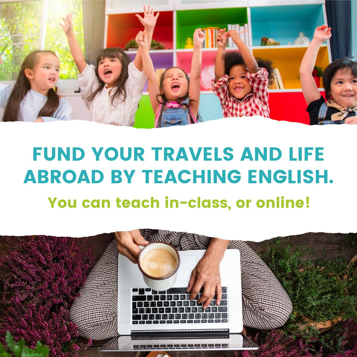 Dream of traveling the world? Or being able to work from absolutely anywhere, even from home? Then a TEFL certification is just for you!

#TESOLCourse #TesolCourses #TeachEnglish #TravelTeach #TEFL  #EnglishTeachersOfInstagram #TESOL  #TesolCertificate #ESL  #Level5 #Accredited