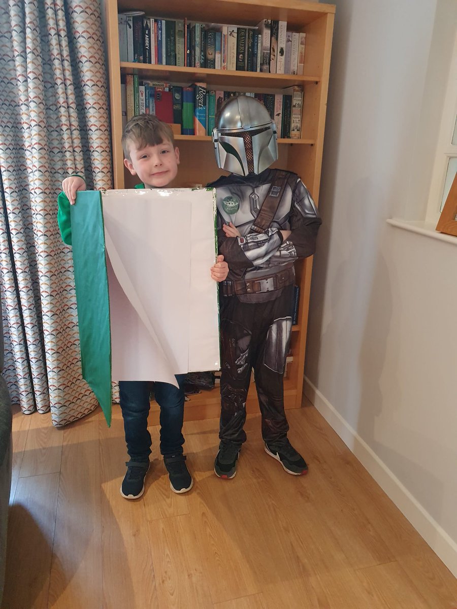 Thanks for the inspiration <a href="/RichardAyoade/">RICHARD AYOADE</a> - not easy made mind you! #WorldBookDay