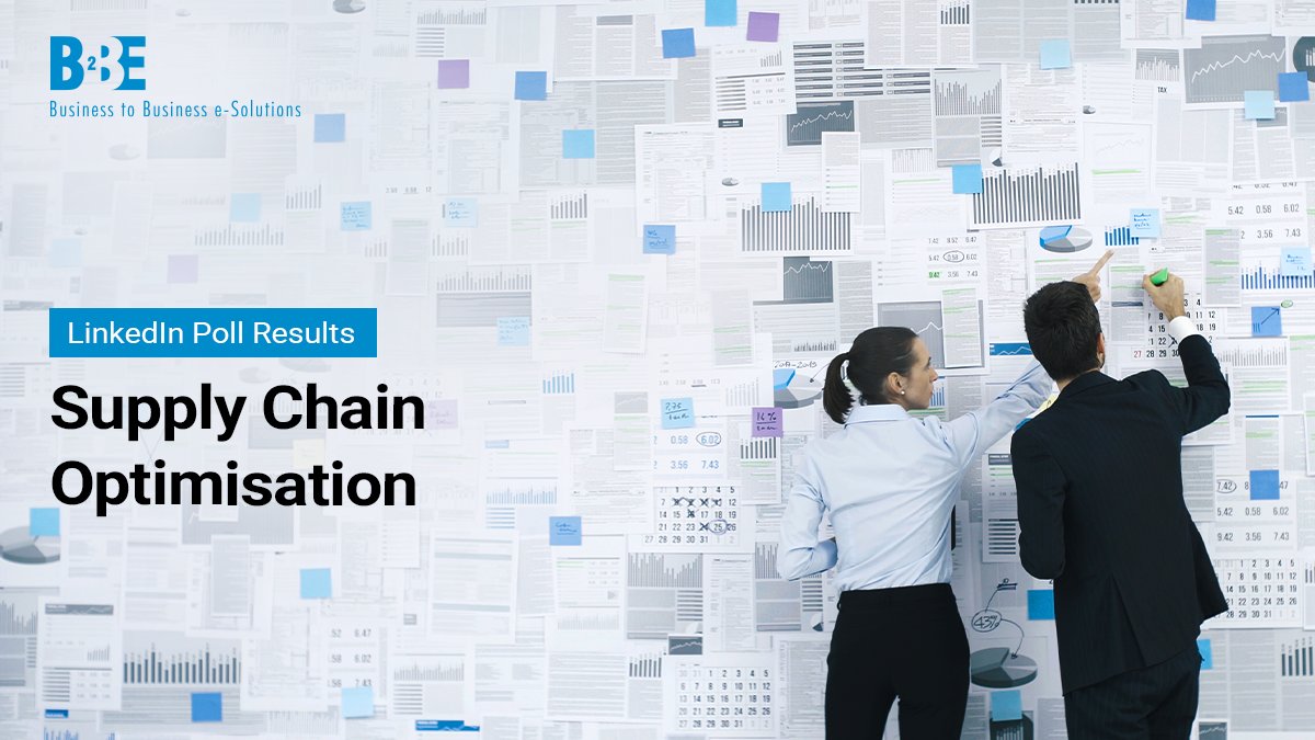 #SupplyChainOptimisation is easier said than done, with many variables at play that can make the process complex and challenging. We explore the ways businesses can optimise their #supplychain, using results from our latest poll.

Read the article: bit.ly/3kNiR4J

#B2BE