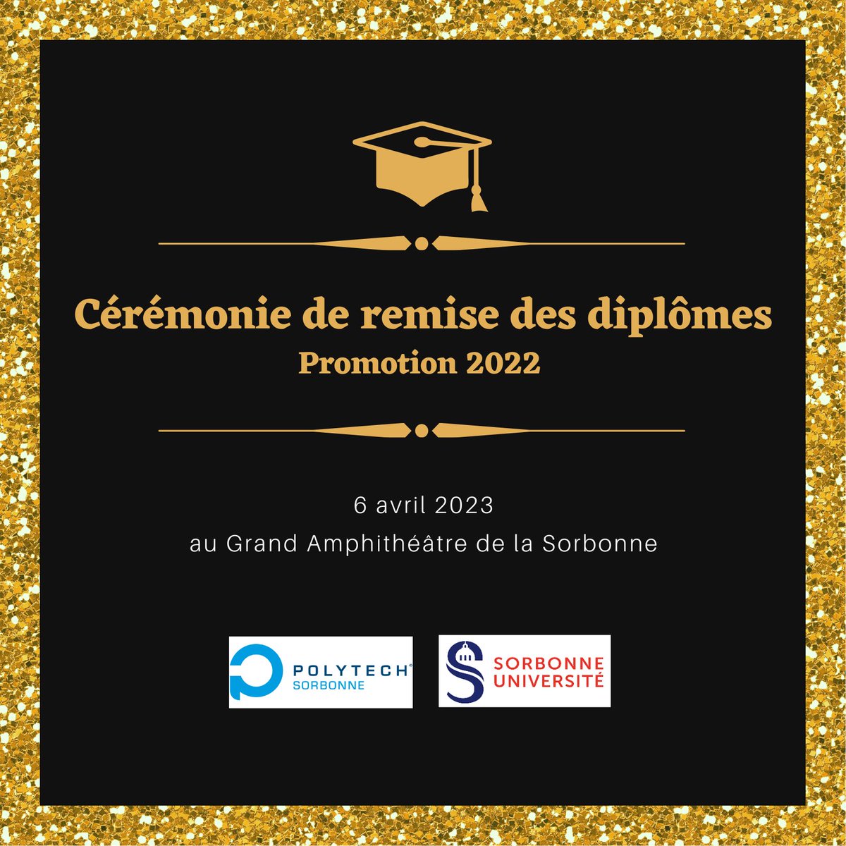 Polytech Sorbonne (@polytechsorbonn) on Twitter photo <a href="/PolytechSorbonn/">Polytech Sorbonne</a> organisera prochainement une cérémonie de remise des #diplômes aux étudiants et étudiantes de la #promotion 2022 pour célébrer leur #réussite et leur passage dans la vie professionnelle.
A très vite ! 🖐
<a href="/reseaupolytech/">réseau Polytech</a>
<a href="/Sorbonne_Univ_/">Sorbonne Université</a> <a href="/PolytechSorbonn/">Polytech Sorbonne</a> organisera prochainement une cérémonie de remise des #diplômes aux étudiants et étudiantes de la #promotion 2022 pour célébrer leur #réussite et leur passage dans la vie professionnelle.
A très vite ! 🖐
<a href="/reseaupolytech/">réseau Polytech</a>
<a href="/Sorbonne_Univ_/">Sorbonne Université</a>