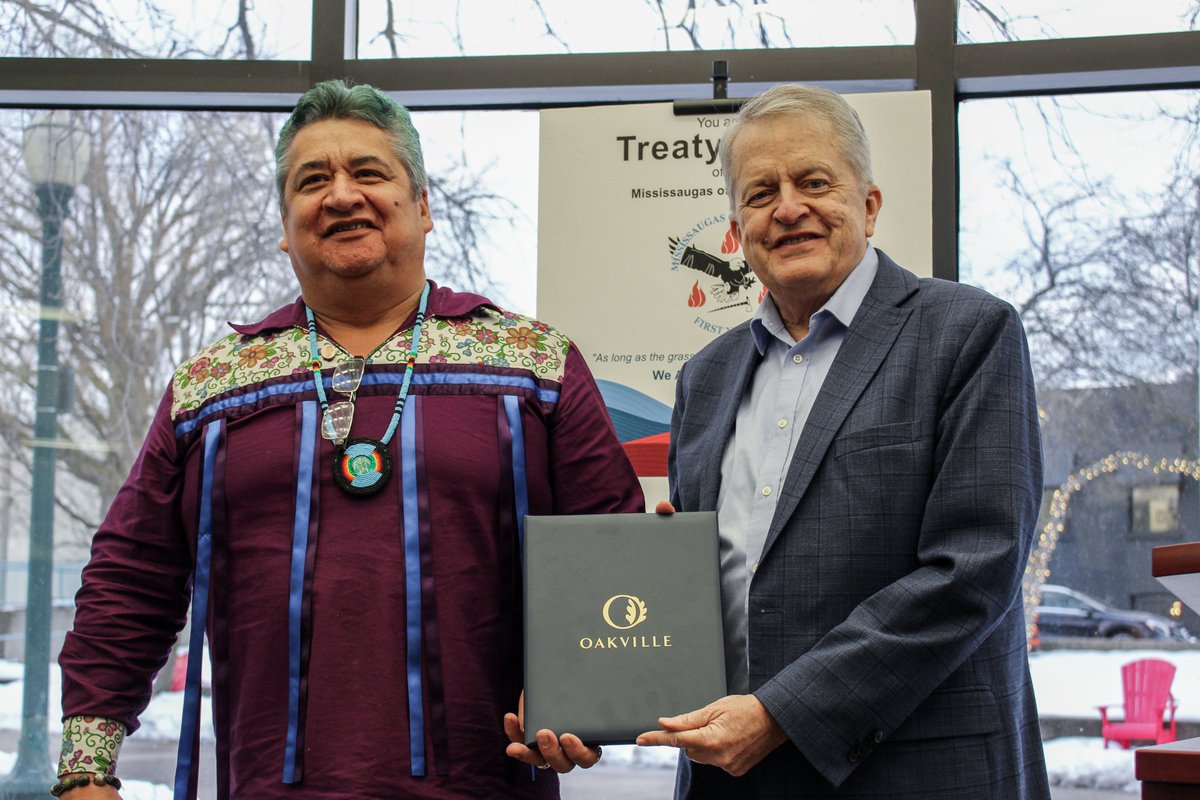 mcfirstnation's tweet image. As MCFN Elder Peter Schuler explains “what better place to seek the truth than your own local community.”  

On the 203rd anniversary of Treaty 22, February 28th, Debwewin Oakville: The Oakville Truth Project marked the date by launching a report at the Oakville Public Library.