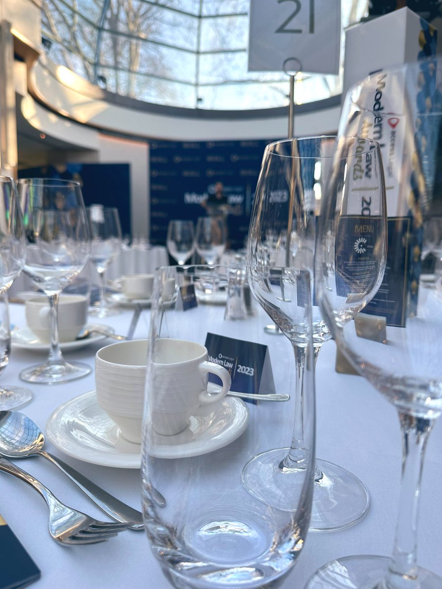 ModernLawMag's tweet image. 🌟3 hours now till Modern Law Awards 2023!🌟 #MLA23

We can’t wait for you all to see what we have in-store for the night ☺️🥂

#settingup #nearlytime #awards #TimeToShine