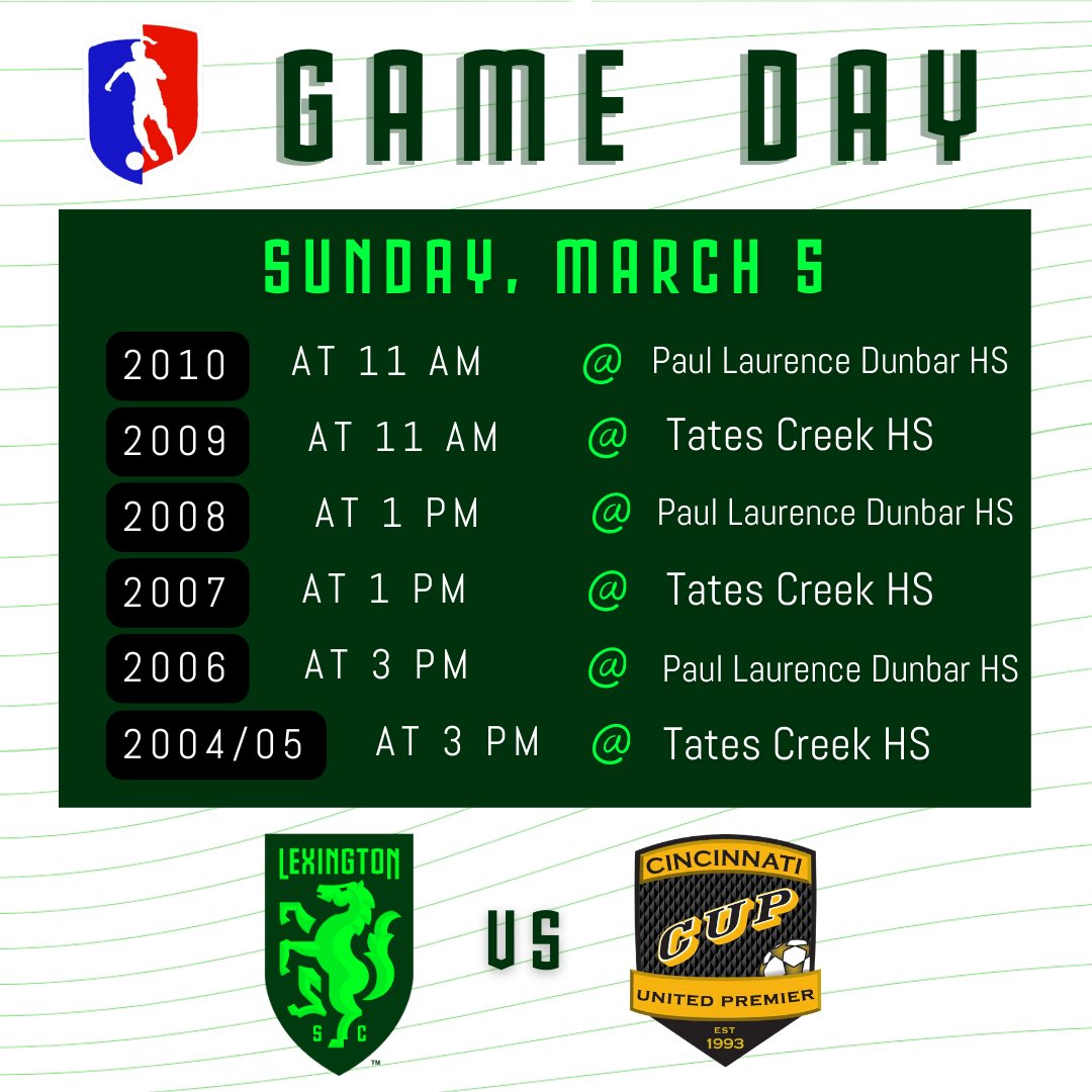 Good luck to our <a href="/GAcademyLeague/">Girls Academy</a> teams weekend!