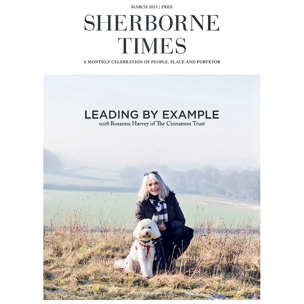 March's edition of <a href="/sherbornetimes/">Sherborne Times</a> is online now and brings us the fabulous story of The Cinnamon Trust. Read online via the link in our bio

#sherbornetimes #community #sherborne #dorset #independentpublishing