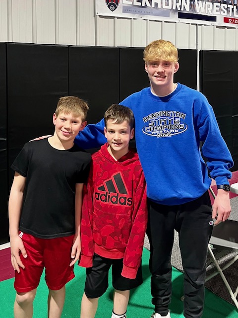 We were honored to host some of the toughest high school athletes in the state! 2023 Nebraska State Champions stopped in to provide their expertise and share their greatest wrestling moments with our club. A huge thank you to these amazing wrestlers!
