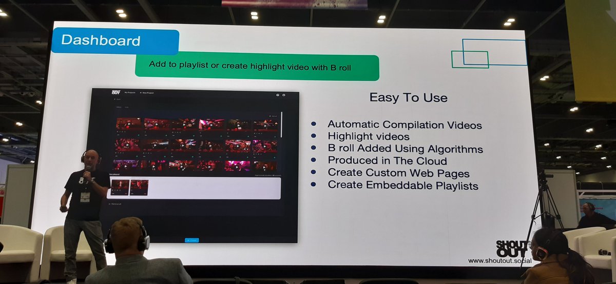 Day two @IntlConfex👏

Our founder @dangable gave a talk today about all things Shoutout and video production!

#shoutoutsocial #seeyouatconfex #shoutoutvids #internationalconfex #confex2023