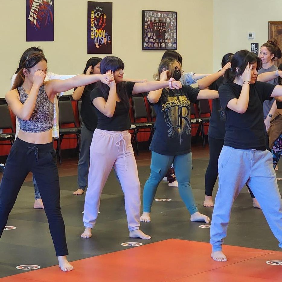 NevadaStateHS's tweet image. We would like to thank @officialvictoryma at Boca Park for hosting a martial art class for our Renegades! Students learned techniques such as kicking, blocking, and striking to defend themselves, while having a great time with friends 👊 #nshs #victorymartialarts #selfdefense