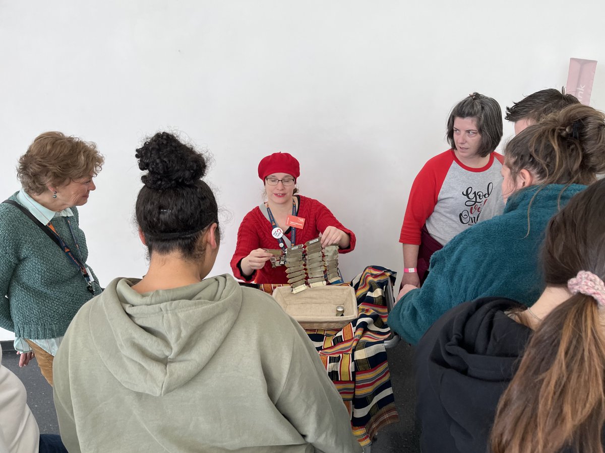 JTNLKC's tweet photo. She created a rich and meaningful experience for everyone who participated. To learn more about her project highlighting the unique experiences of our clients, visit https://t.co/dl92XfgNH8 or come to this event at the library on Tuesday, March 16: https://t.co/CMLShwSbj4 https://t.co/QQCojyBecg