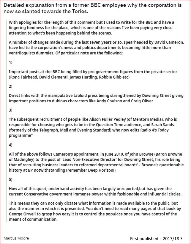 PeteWTMk2's tweet image. Quite possibly... but TV  licence-payers subsidise @BBCPolitics.
Plus the BBC&apos;s wider, unsatisfactory &apos;political balance&apos;,  biasedly selective news coverage &amp;amp; interpretation + its issue-dodging complaints procedures are ALL a joke.
#BBCNotFitForPurpose