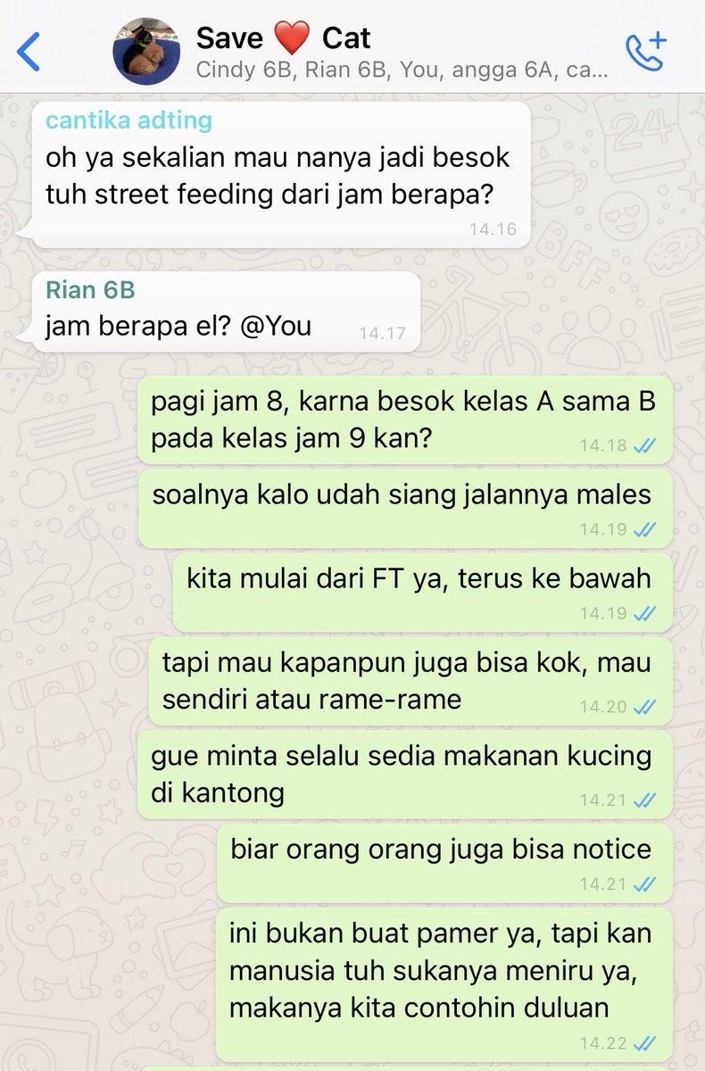 duapuIuhtiga's tweet photo. 🔗 Welcome, Nael yang dadakan di jadiin ketua karena dia doang yang melihara kucing https://t.co/tUG2lNR0vk
