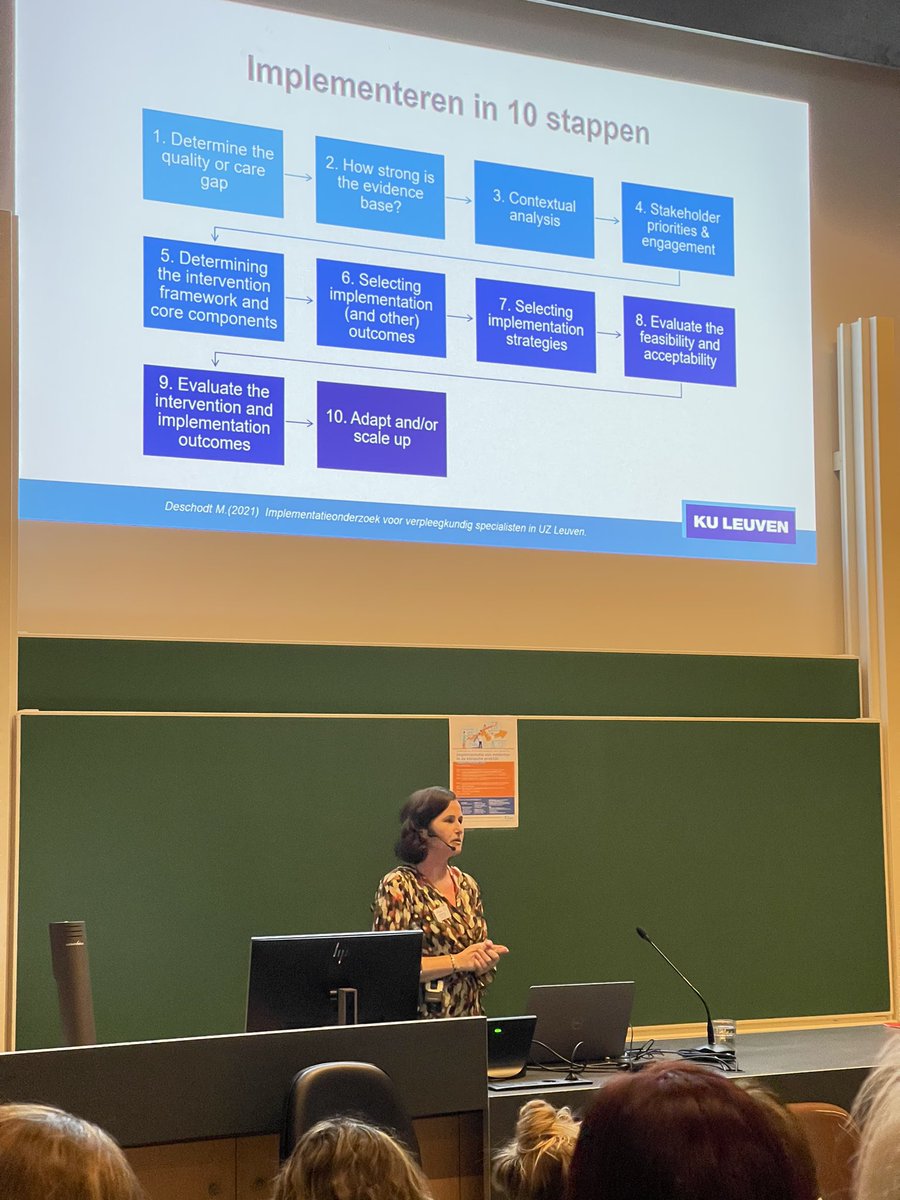 Annick Vanclooster (@annickvcl) on Twitter photo Het #VSSymposium is gestart! Prof. <a href="/mieke_deschodt/">Mieke Deschodt</a> bespreekt de kunst van het implementeren in 10 stappen! #implementatie #nursingresearch
<a href="/N_Duerinckx/">Nathalie Duerinckx</a> <a href="/UZLeuvenNursing/">UZ Leuven Nursing</a> <a href="/UZLeuven/">UZ Leuven</a> Het #VSSymposium is gestart! Prof. <a href="/mieke_deschodt/">Mieke Deschodt</a> bespreekt de kunst van het implementeren in 10 stappen! #implementatie #nursingresearch
<a href="/N_Duerinckx/">Nathalie Duerinckx</a> <a href="/UZLeuvenNursing/">UZ Leuven Nursing</a> <a href="/UZLeuven/">UZ Leuven</a>