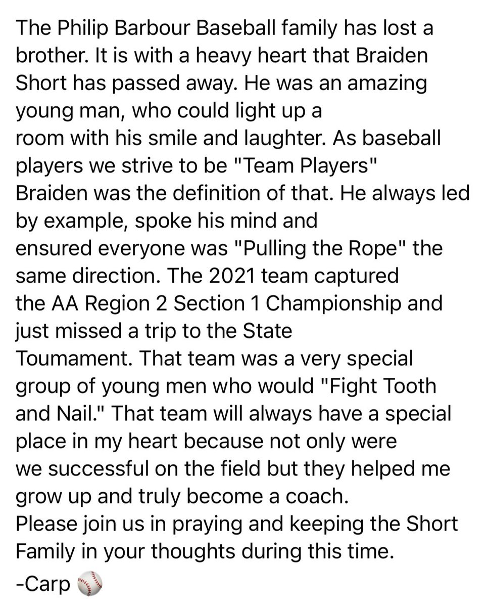 Philip Barbour Baseball tweet media