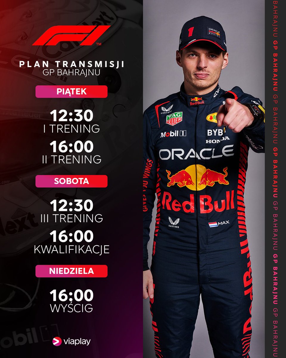 Zaczynamy sezon Formuły 1! Nasze studio rusza już od 12:00🏁 #viaF1