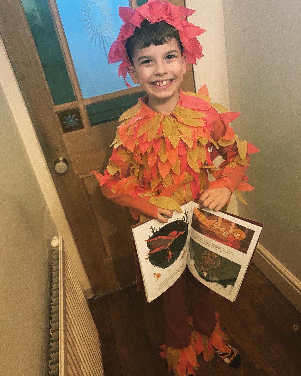 The Phoenix from “Arthur and The Golden Rope” for #WorldBookDay2023 🔥