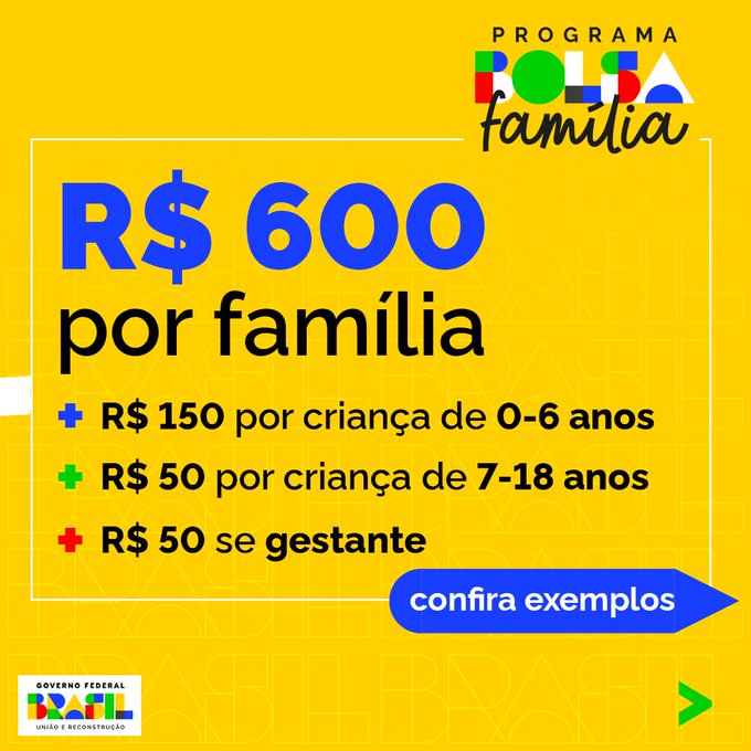 PTnaCamara's tweet photo. CONHEÇA O NOVO BOLSA FAMÍLIA!

#BolsaFamilia https://t.co/CtCYMqzzqt