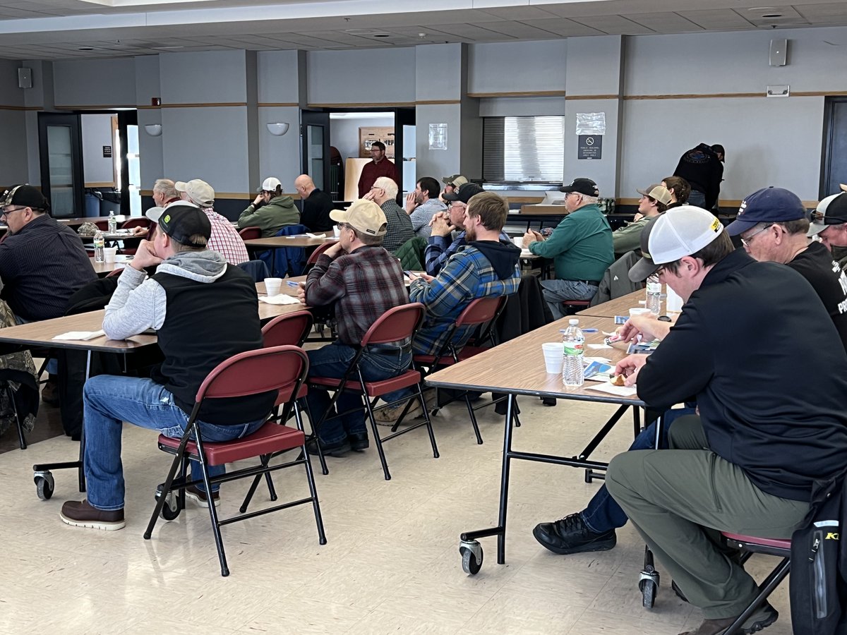 EOT_SWCD's tweet image. Kicking off our irrigation and nutrient management clinic this morning in New York Mills!