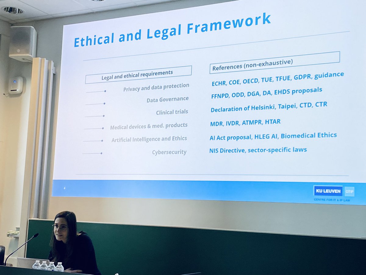 elisalievevrouw's tweet image. Enjoying @bisilisib’s overview of the legal and ethical aspects of #insilicomedicine @iSi_Health!