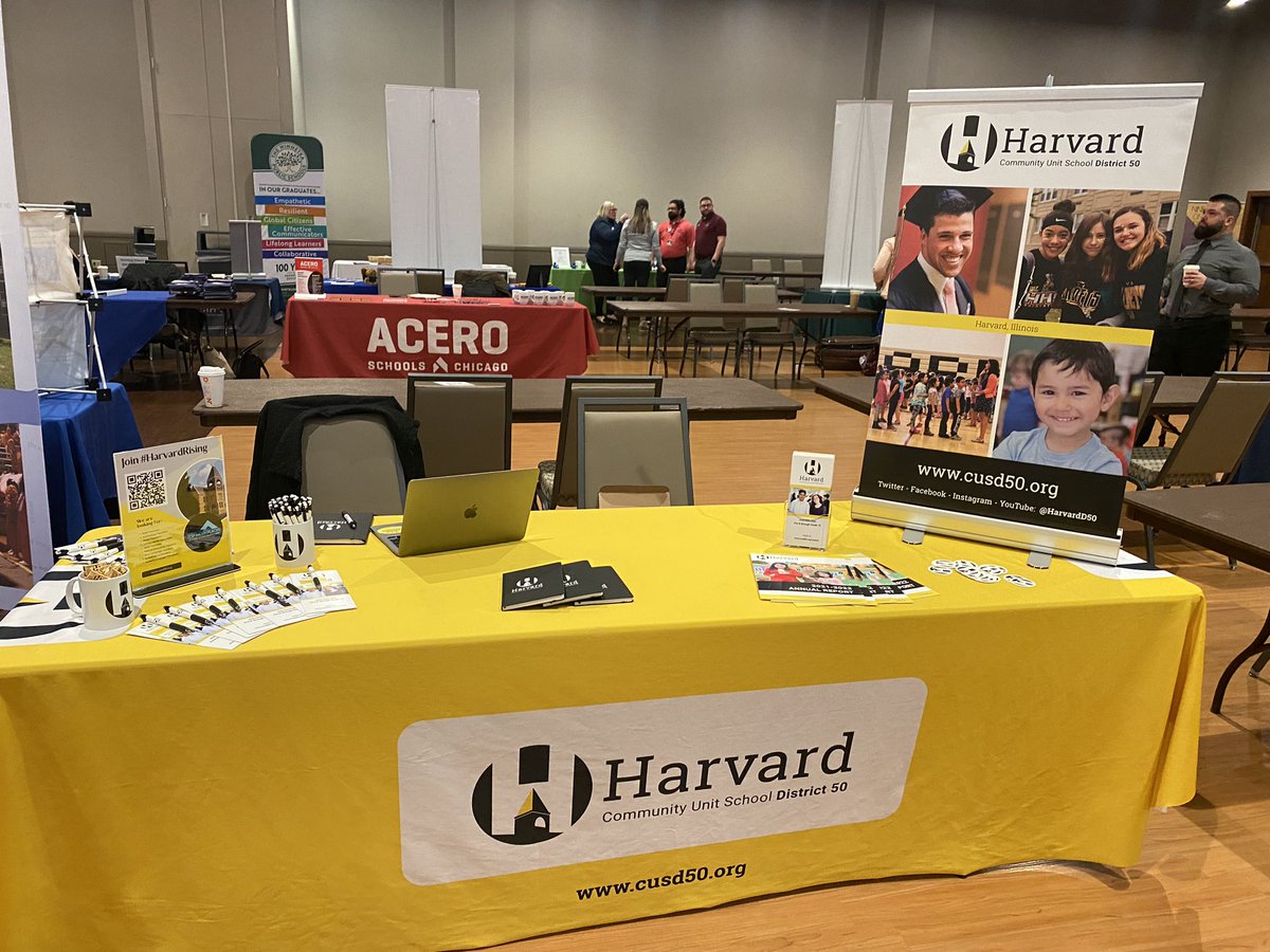Harvard CUSD 50 Careers (@harvard50career) on Twitter photo Can’t wait to meet #redbirds at the <a href="/IllinoisStateU/">Illinois State</a> career fair today!! Stop by the grand ballroom to visit <a href="/HarvardD50/">Harvard CUSD 50</a> you don’t want to miss out on joining the #HarvardRising team! #d50careers
Apply today: cusd50.org/page/careers Can’t wait to meet #redbirds at the <a href="/IllinoisStateU/">Illinois State</a> career fair today!! Stop by the grand ballroom to visit <a href="/HarvardD50/">Harvard CUSD 50</a> you don’t want to miss out on joining the #HarvardRising team! #d50careers
Apply today: cusd50.org/page/careers