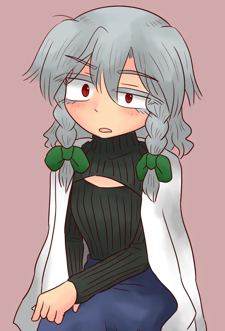 「咲夜さんオシャレですね!」咲夜「えっ?あぁ、ありがとう・・・」 